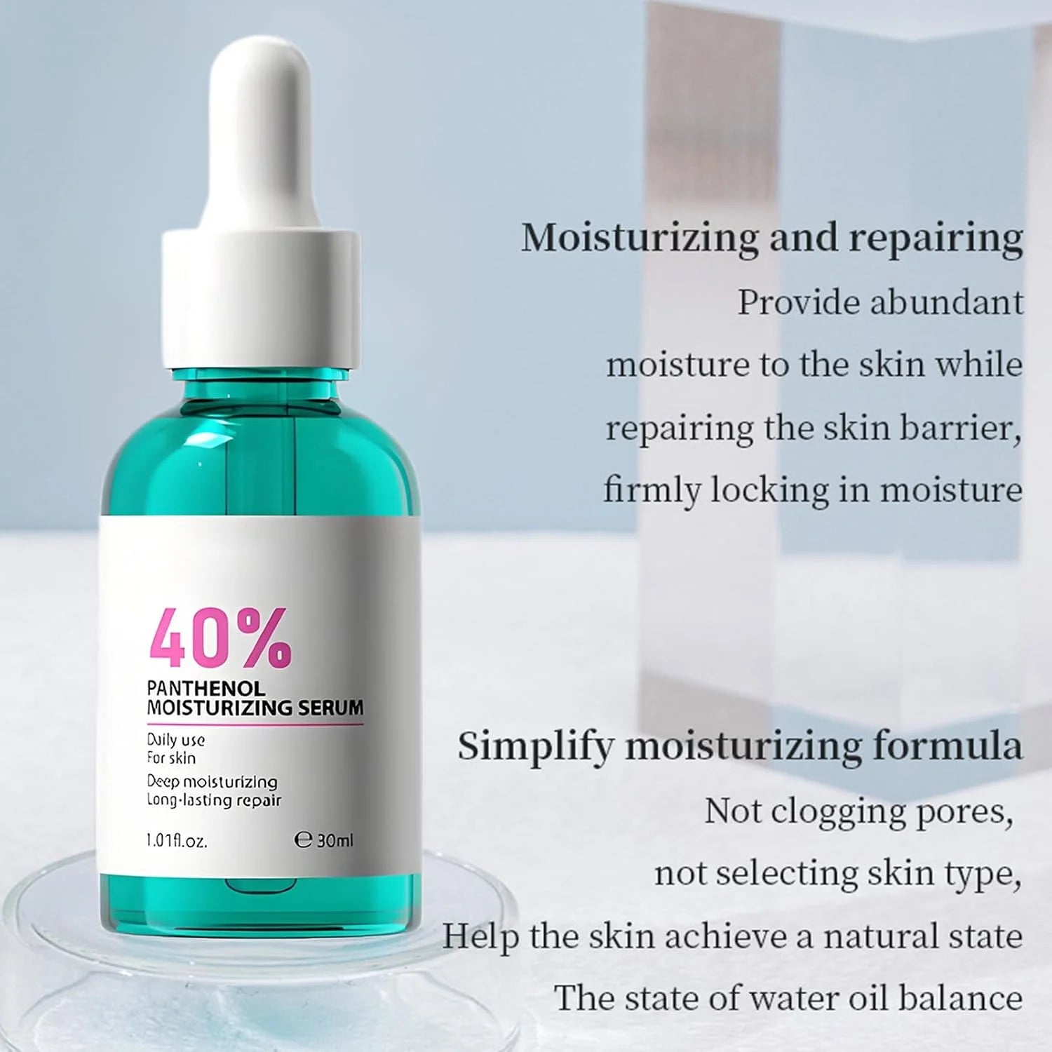 Kormesic 40% Panthenol Moisturizing Serum – 30ml