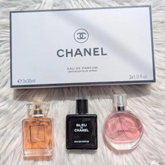 Chanel Perfume Gift Set for Women 3-in-1 (3 x 30ml) - Dubai - 100% Original Testers
