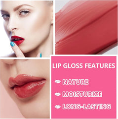 Dragon Ranee Watery Lip Tint Stain Set -  6PCS