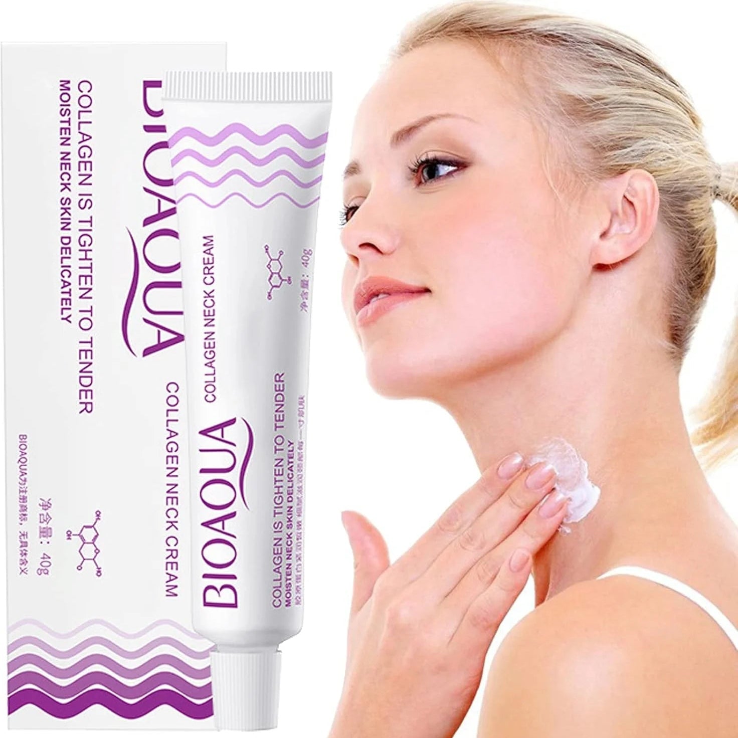 Bioaqua Neck Cream - 40g