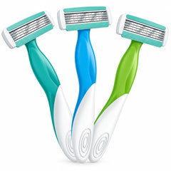 Bic Soleil Bella 4 Blade Disposable Razor for Women - 3-Pack