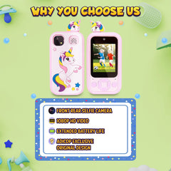 Learning Play Toy Mobile Phone with Dual Camera