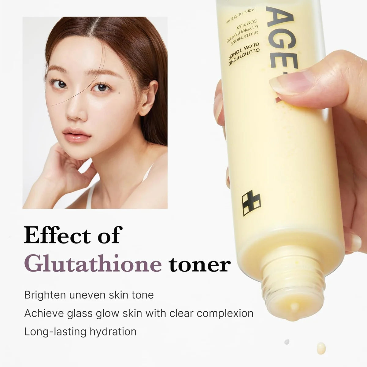 Medicube - AGE-R Glutathione Glow Toner - 140ml
