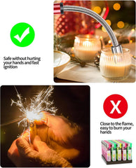 Rechargeable Candle Lighter Camping Lighters with Safety Switch