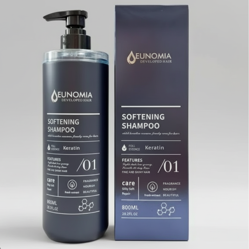 EUNOMIA Softening Shampoo with Keratin - 800ml