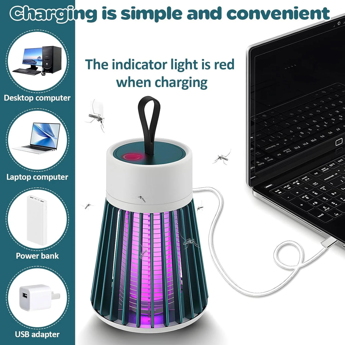 Electric Photocatalytic Anti Mosquito Killer Lamp