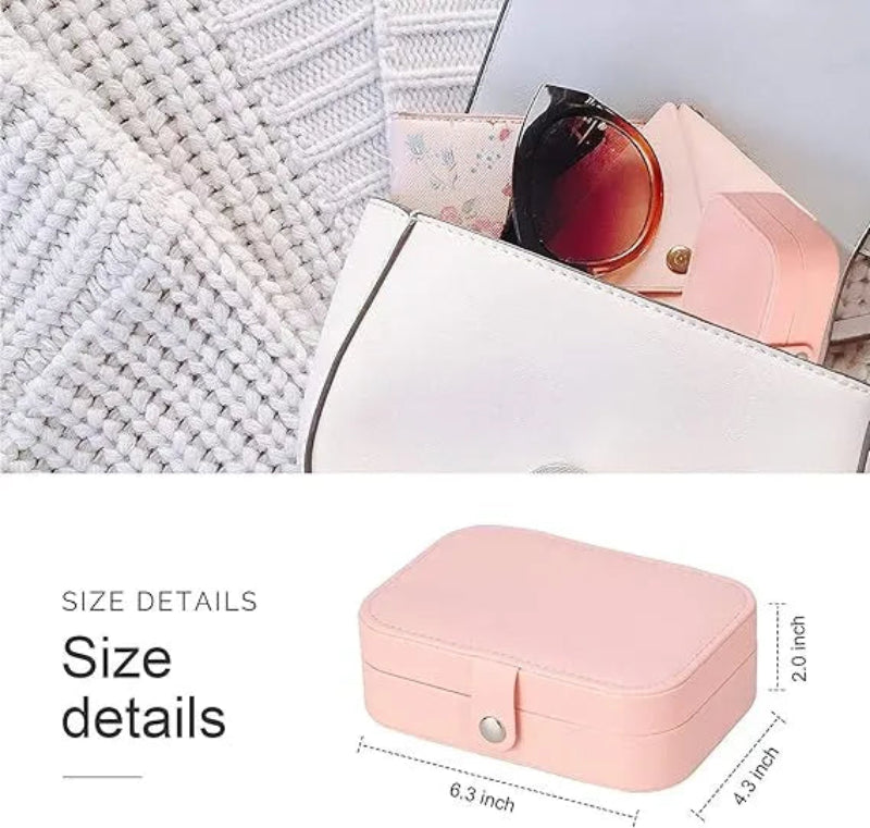 Velvet Multi‑function Jewelry Storage Box