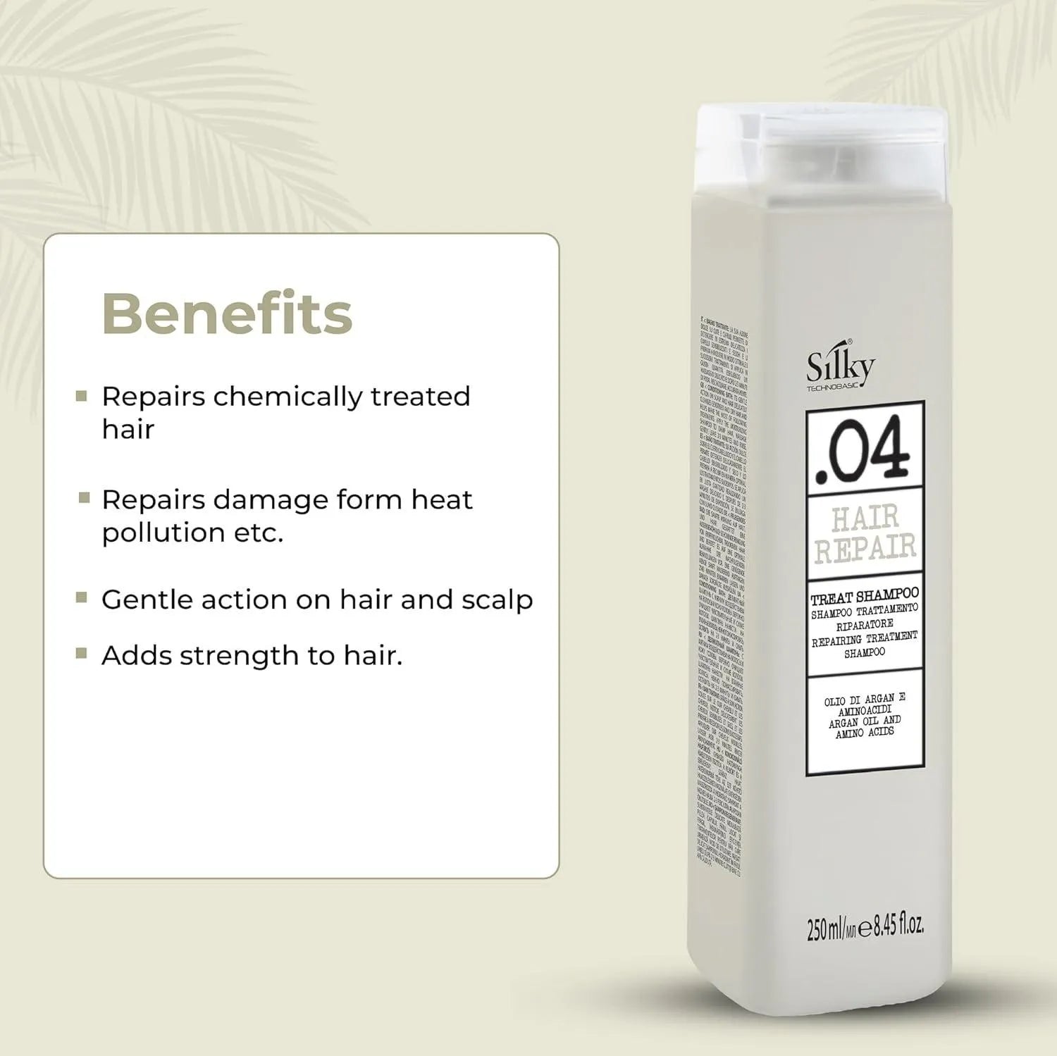 Silky Techno Basic .04 Hair Repair Treat Shampoo - 250ml