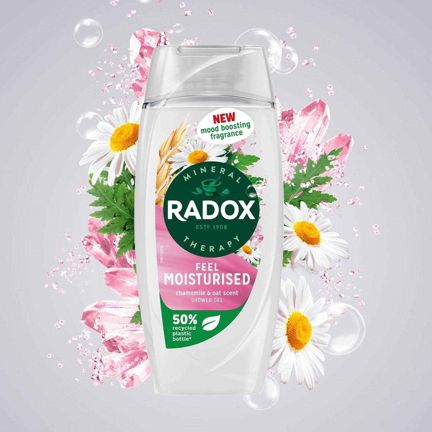 Radox Feel Moisturised Chamomile & Oat Scent Shower Gel - 225ml