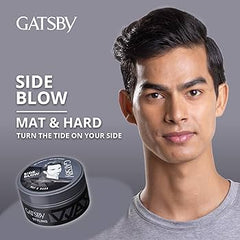 Gatsby Side Blow Styling Wax Mat & Hard 75g