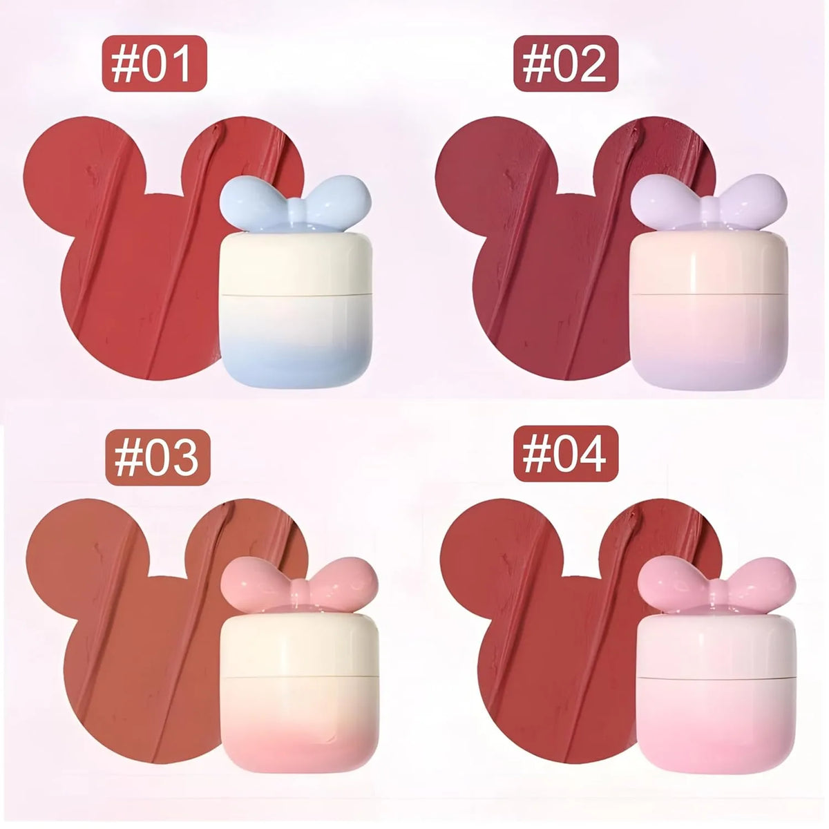 Mocallure Korean Bow Knot Lip Mud Long Lasting