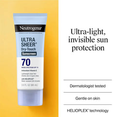 Neutrogena Ultra Sheer Dry Touch Sunscreen SPF 70 - 88ml