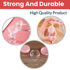 Travel Refillable Bottles Set with Pouch – 6Pcs