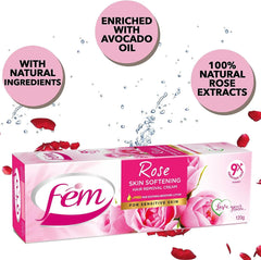 Fem U.S.A. Hair Removal Cream Rose - 120g