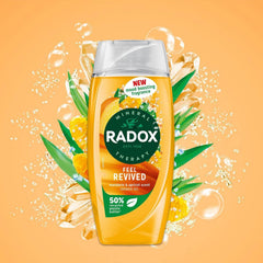 Radox Feel Revived Mandarin & Apricot Scent Shower Gel - 225ml