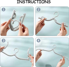 Travel Hangers - Cruise Ship Essentials Portable Folding Clothes Hangers