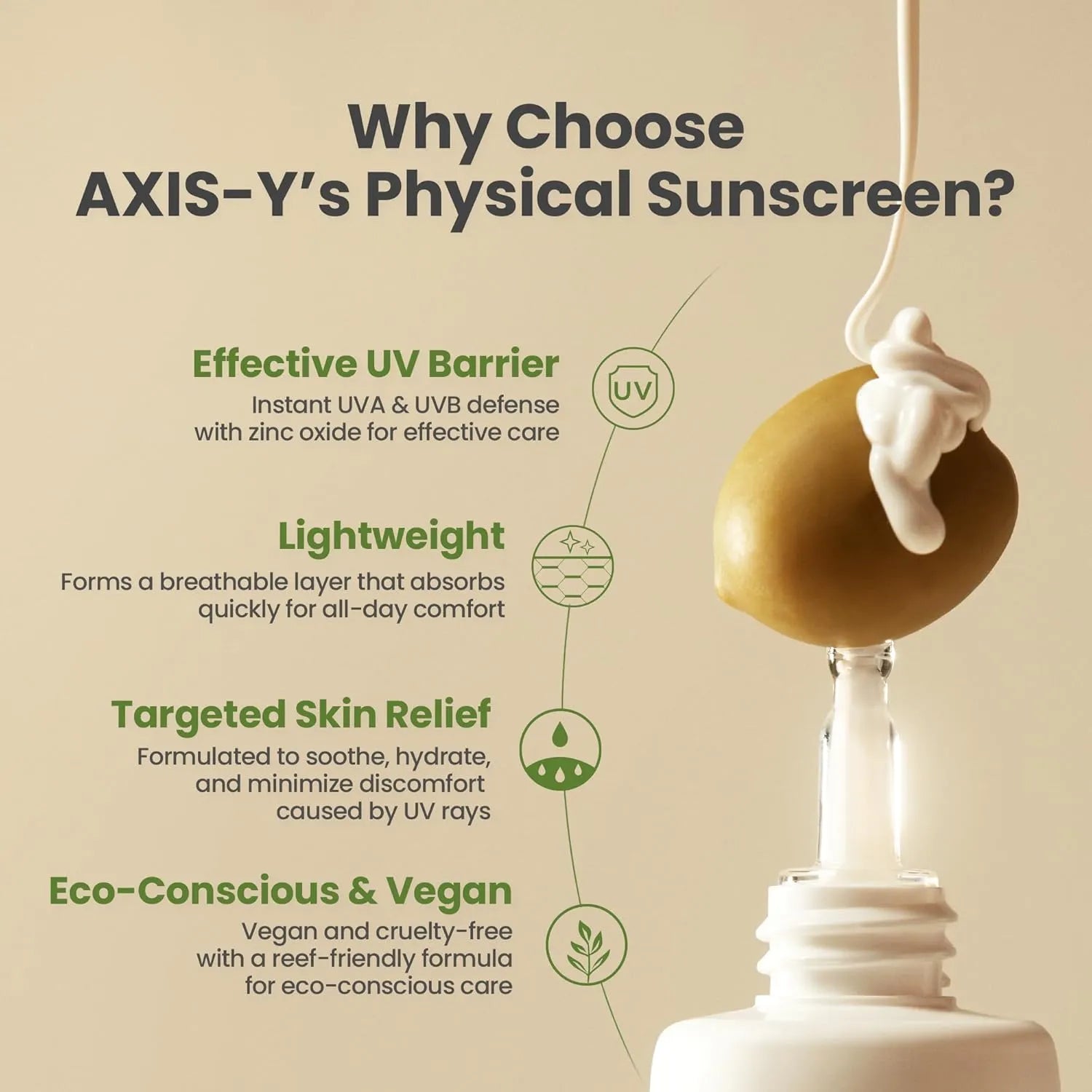 AXIS-Y - Complete No-Stress Physical Sunscreen - 50ml