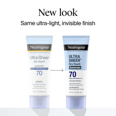 Neutrogena Ultra Sheer Dry Touch Sunscreen SPF 70 - 88ml