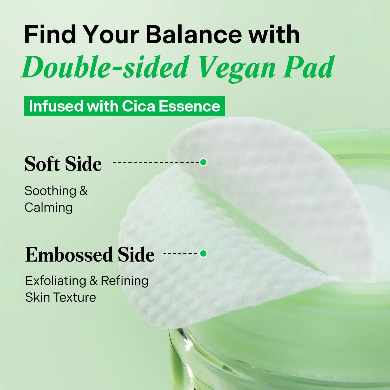 Torriden BALANCEFUL Toner Pad (60 Pads) - for Oily, Combo, and Sensitive Skin