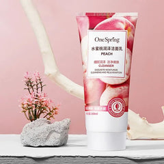 OneSpring Gentle Cleansing Peach Facial Cleanser - 168ml
