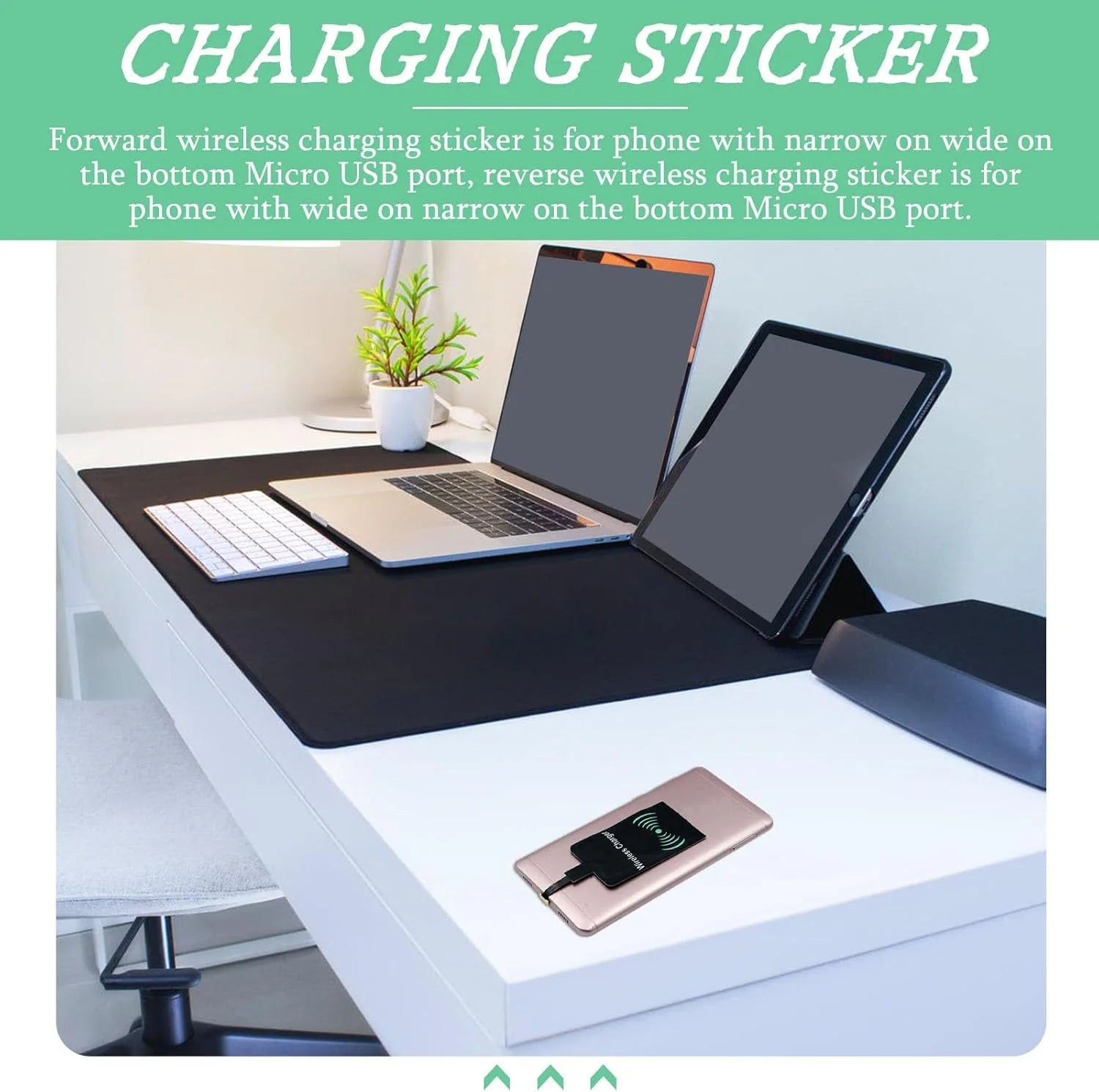 Universal Qi Wireless Charger Receiver