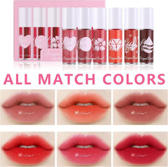 Dragon Ranee Watery Lip Tint Stain Set -  6PCS