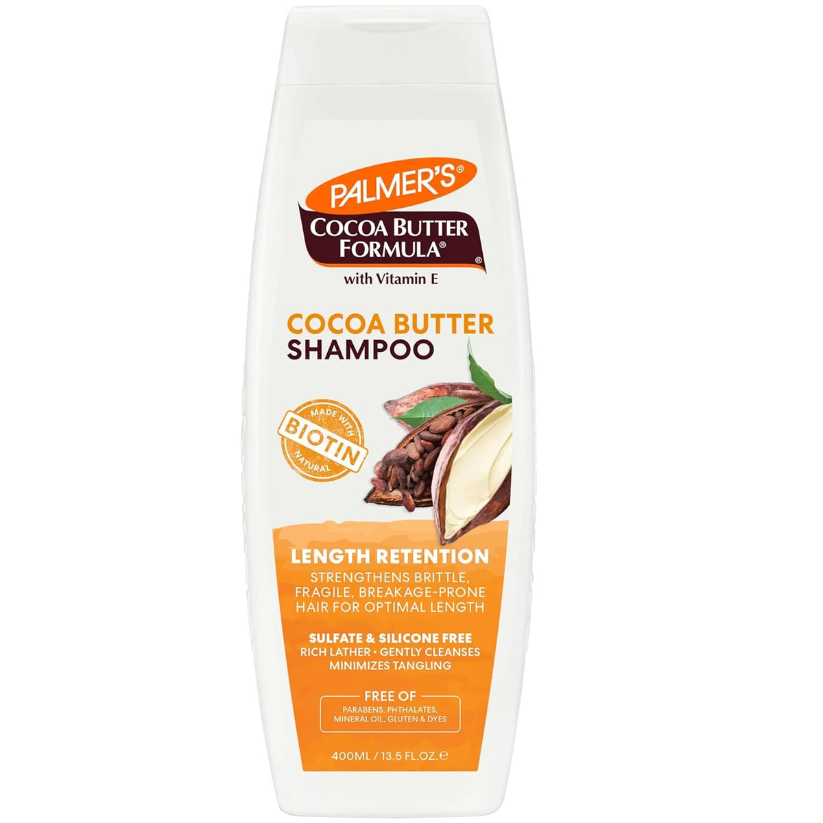 Palmer's Cocoa Butter Formula Biotin Length Retention Shampoo - 400ml
