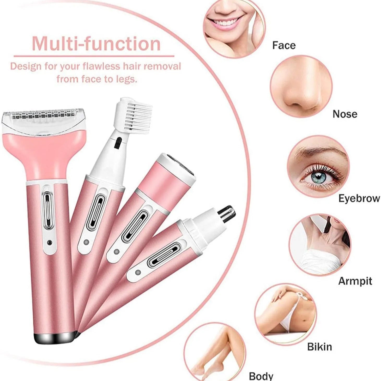 4 In 1 Rechargeable Groomer Kit