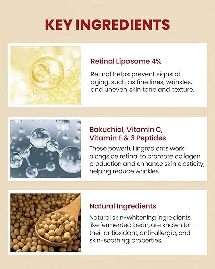 K-Secret Seoul 1988 Eye Cream Retinal Liposome 4% + Fermented Bean - 30ml - Made in Korea