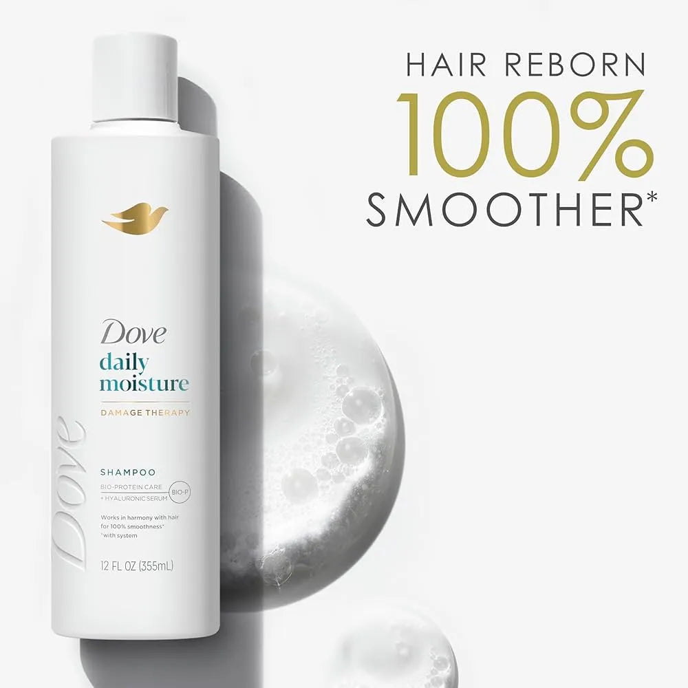 Dove Damage Therapy Daily Moisture Shampoo – 355ml