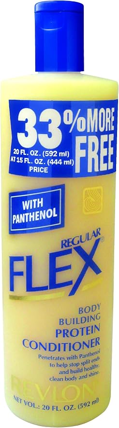Revlon Flex Regular Conditioner body building protein conditioner - 592ml