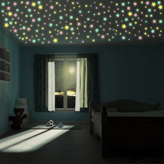Outus Colorful Glow in The Dark Luminous Stars