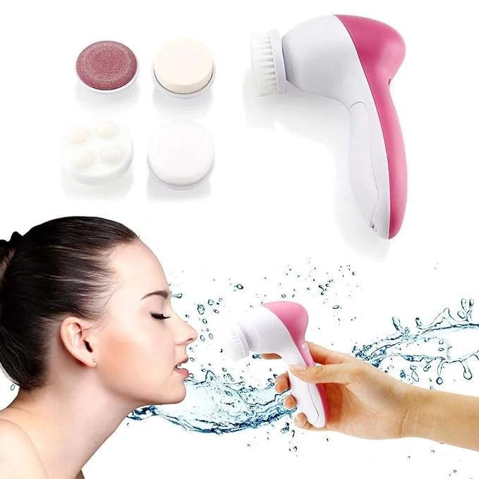 5‑in‑1 Face Cleansing Silicone Brush