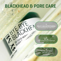 Some By Mi Bye Bye Blackhead 30 Days Miracle Green Tea Tox Bubble Cleanser - 120g