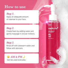 Medicube PDRN PDRN Jelly to Foam Cleanser  - 200ml