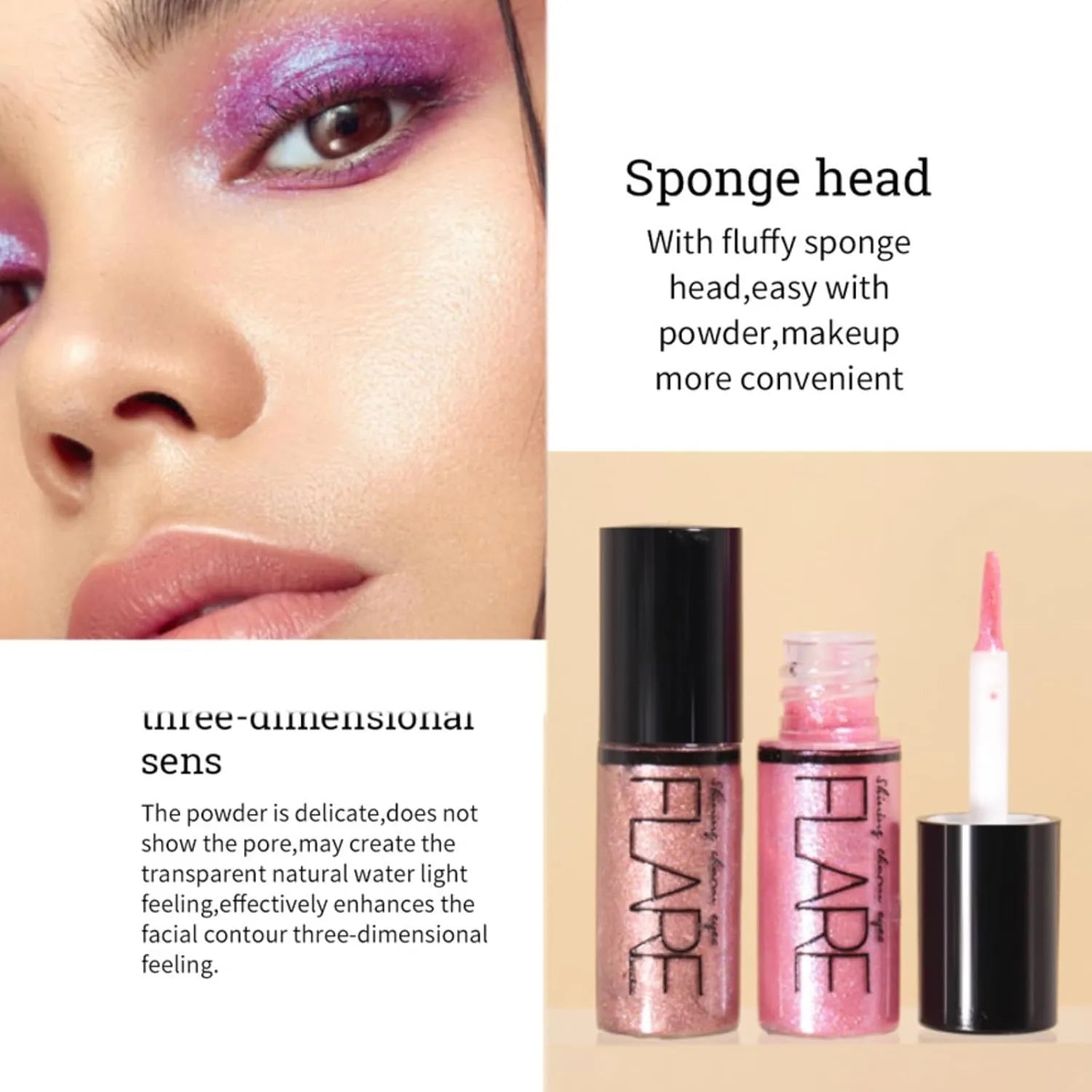 Flare Glitter Eye Shadow 6 Pcs Set