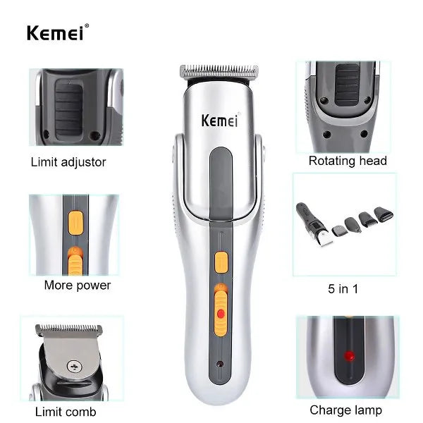 Kemei KM-680A 8 in 1 Grooming Kit (Original )