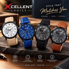 XCELLENT CHOICE quartz analog men's fashion wristwatch