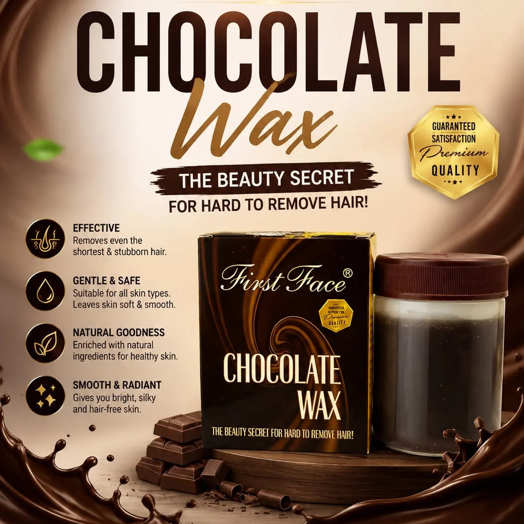 First Face Chocolate Wax for Hard to Remove Hair - Each