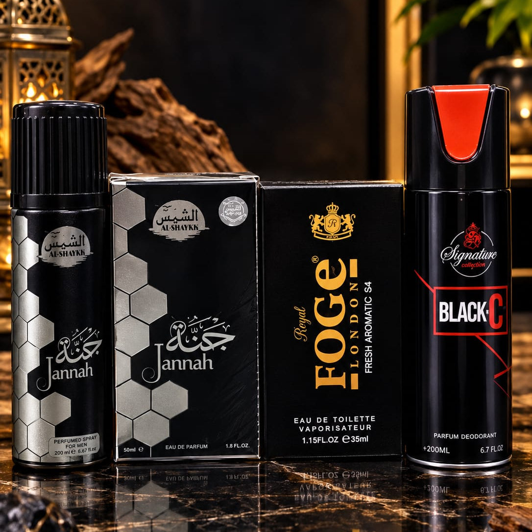 Perfume & Body Spray –  Deal of 4Pcs