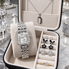 Richel women's quartz watch &  jewelry gift set - With Box