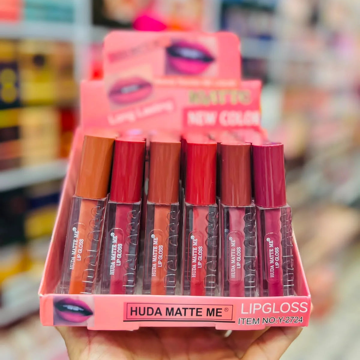 Huda Matte Me liquid matte lip gloss