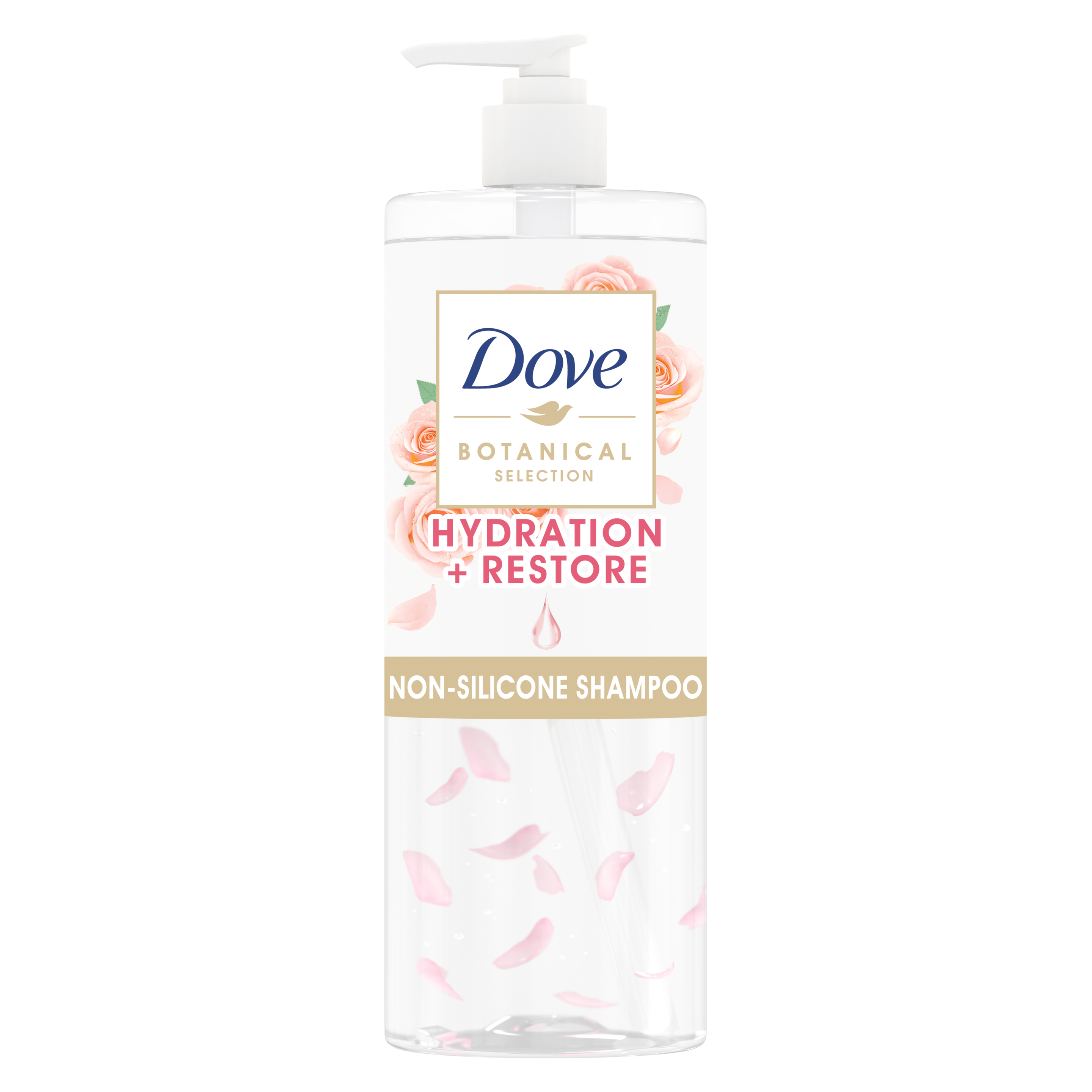 Dove Botanic Pink Moroccan Rose Shampoo 450ml