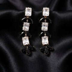 Stainless Steel geometric drop earrings - Each