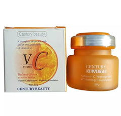 Century Beauty Vitamin C Waterproof Whitening Foundation – 50g