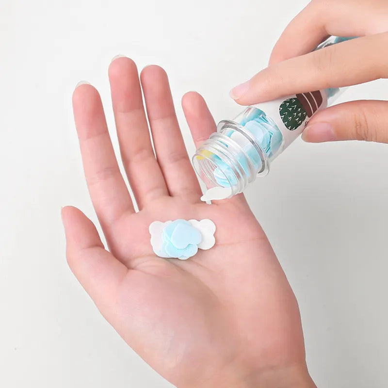 Flavour Design Tube Shape Bottle Paper Soap