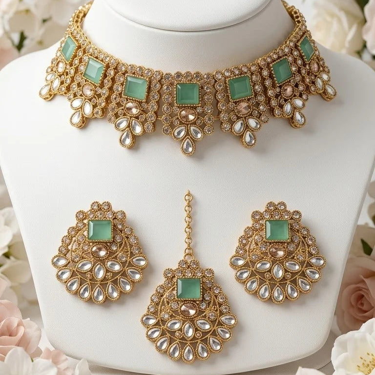 ZARCON Stone  Choker set