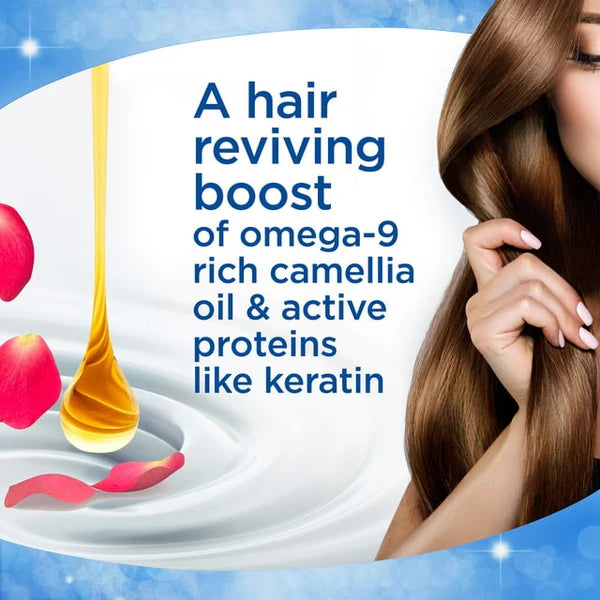 Finesse Restore + Strengthen Moisurizing 2-In-1 Shampoo & Conditioner - 384ml