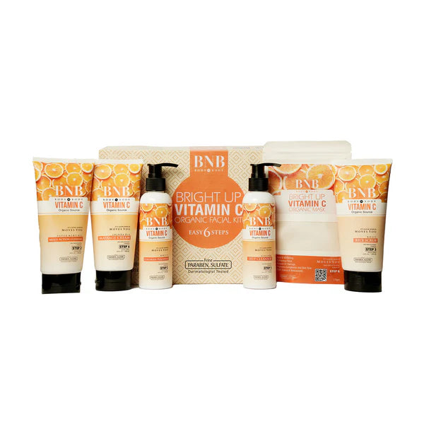 BNB Bright Up Vitamin C Facial Kit - 6-Step