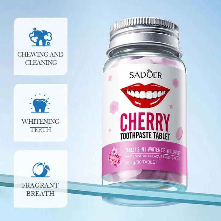 Sadoer 2 in 1 Solid Toothpaste Tablets 28.5g